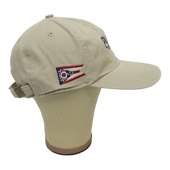 AHead Piqua Country Club Adjustable Cap Golf Trucker Baseball Hat Khaki - Picture 6 of 12